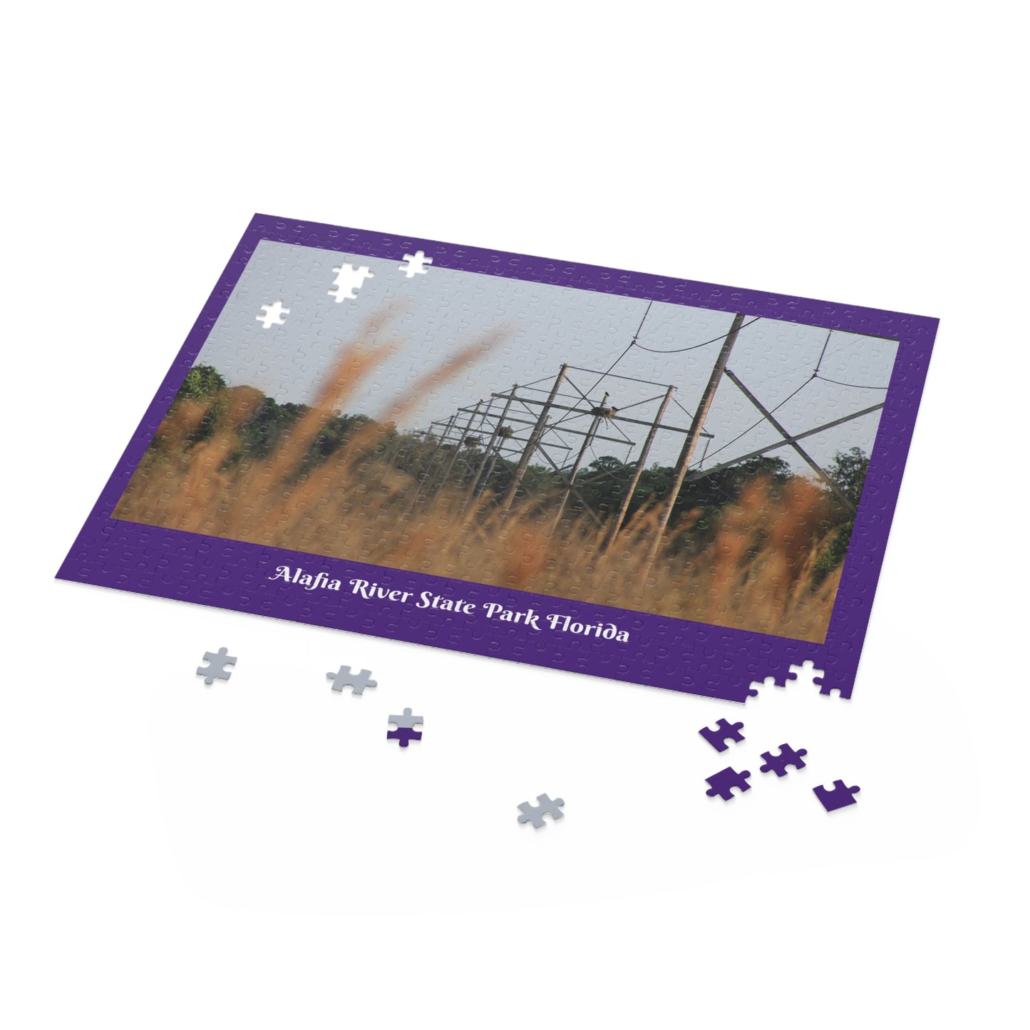 Alafia River State Park Purple Puzzle (120, 252, 500-Piece)