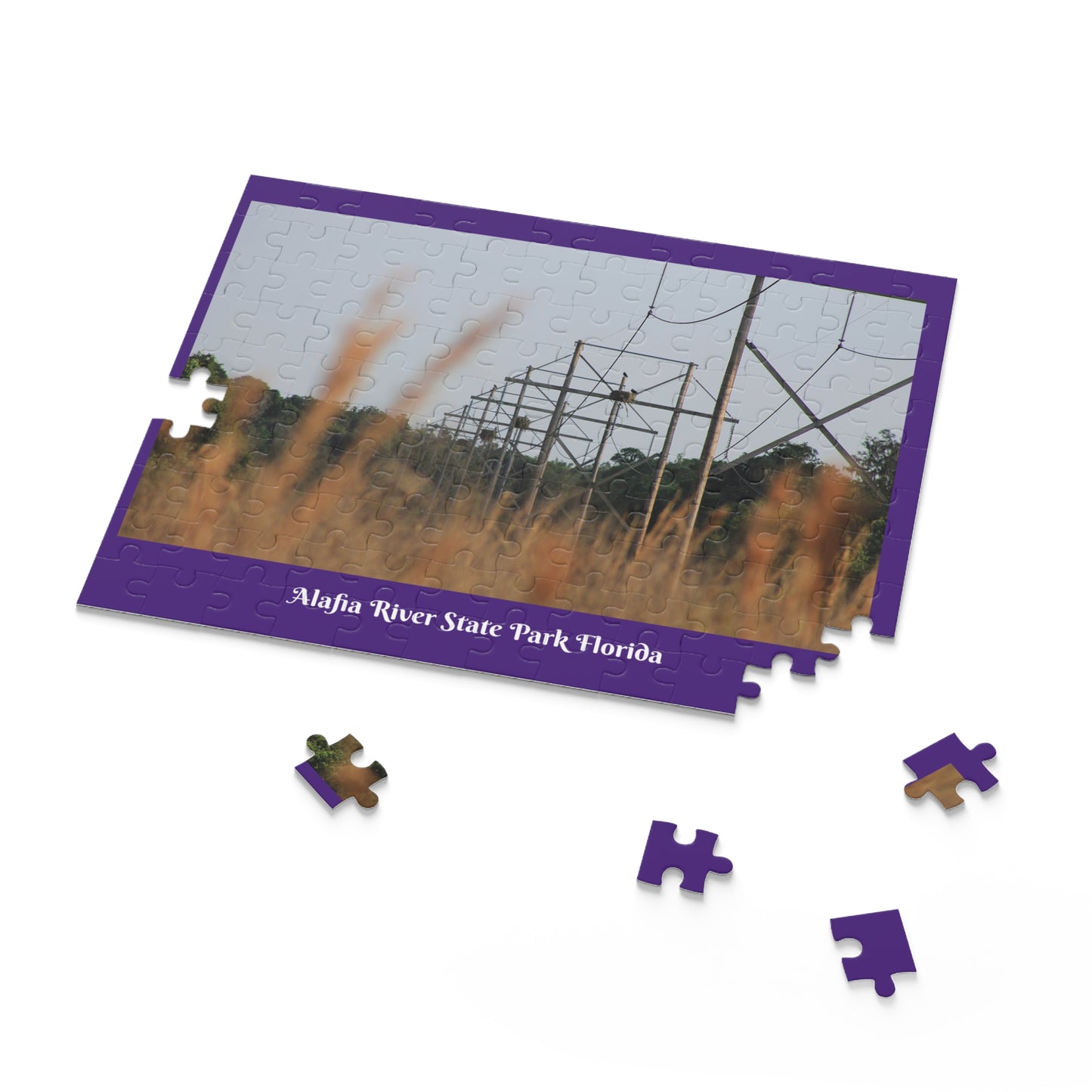 Alafia River State Park Purple Puzzle (120, 252, 500-Piece)