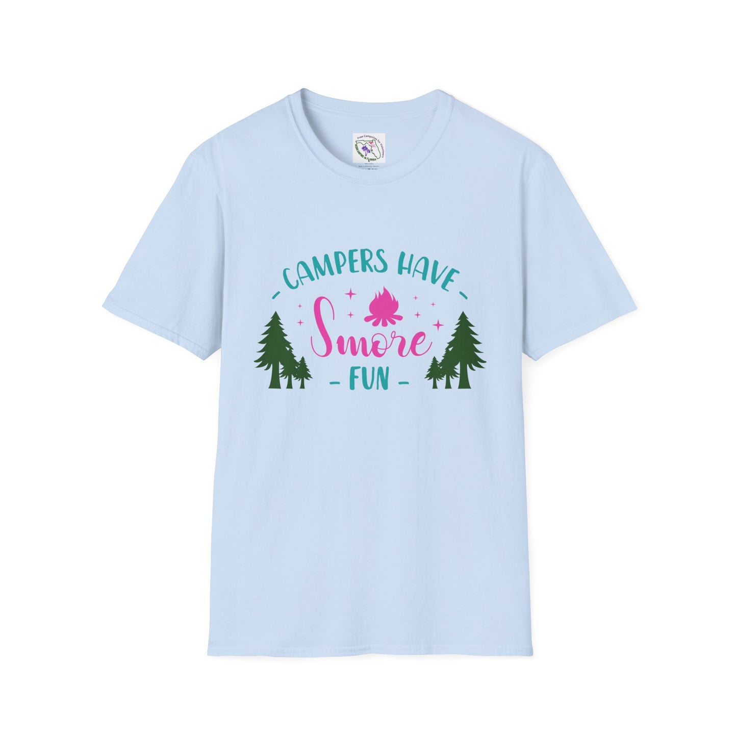 Campers Have Smore Fun Unisex Softstyle T-Shirt