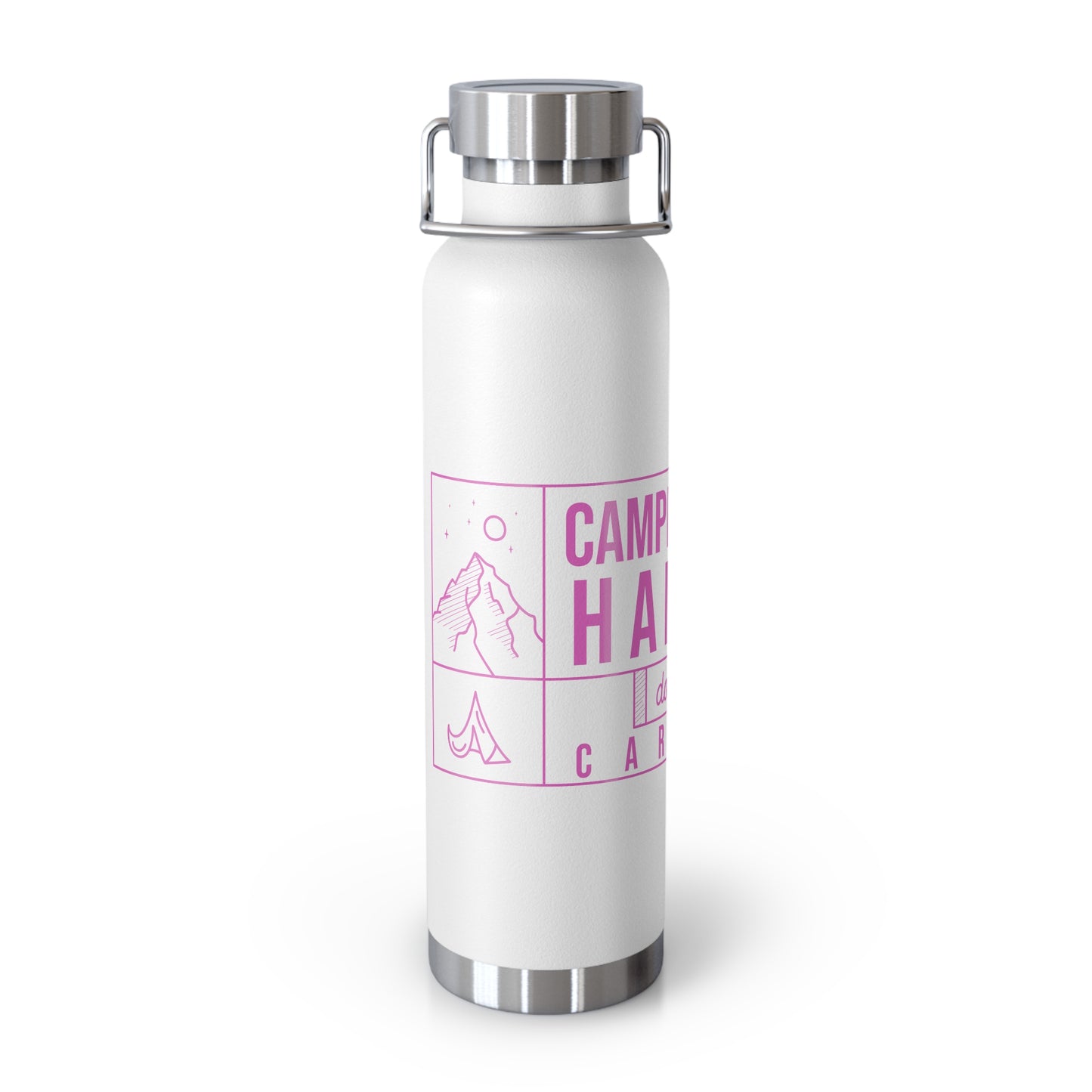 Camp Hair Dont Care - 22oz Vacuum Insulated Bottle