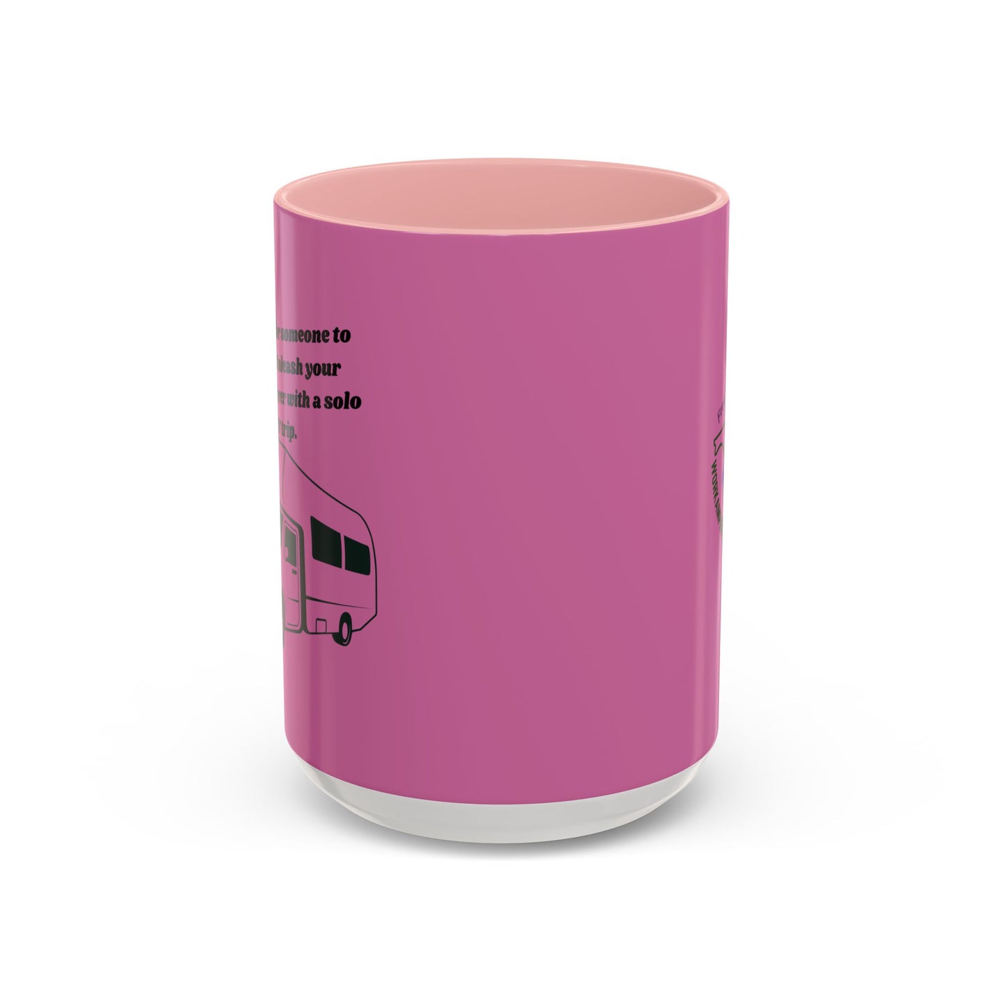 Dont Wait Go RVing Pink Accent Coffee Mug-11-15oz