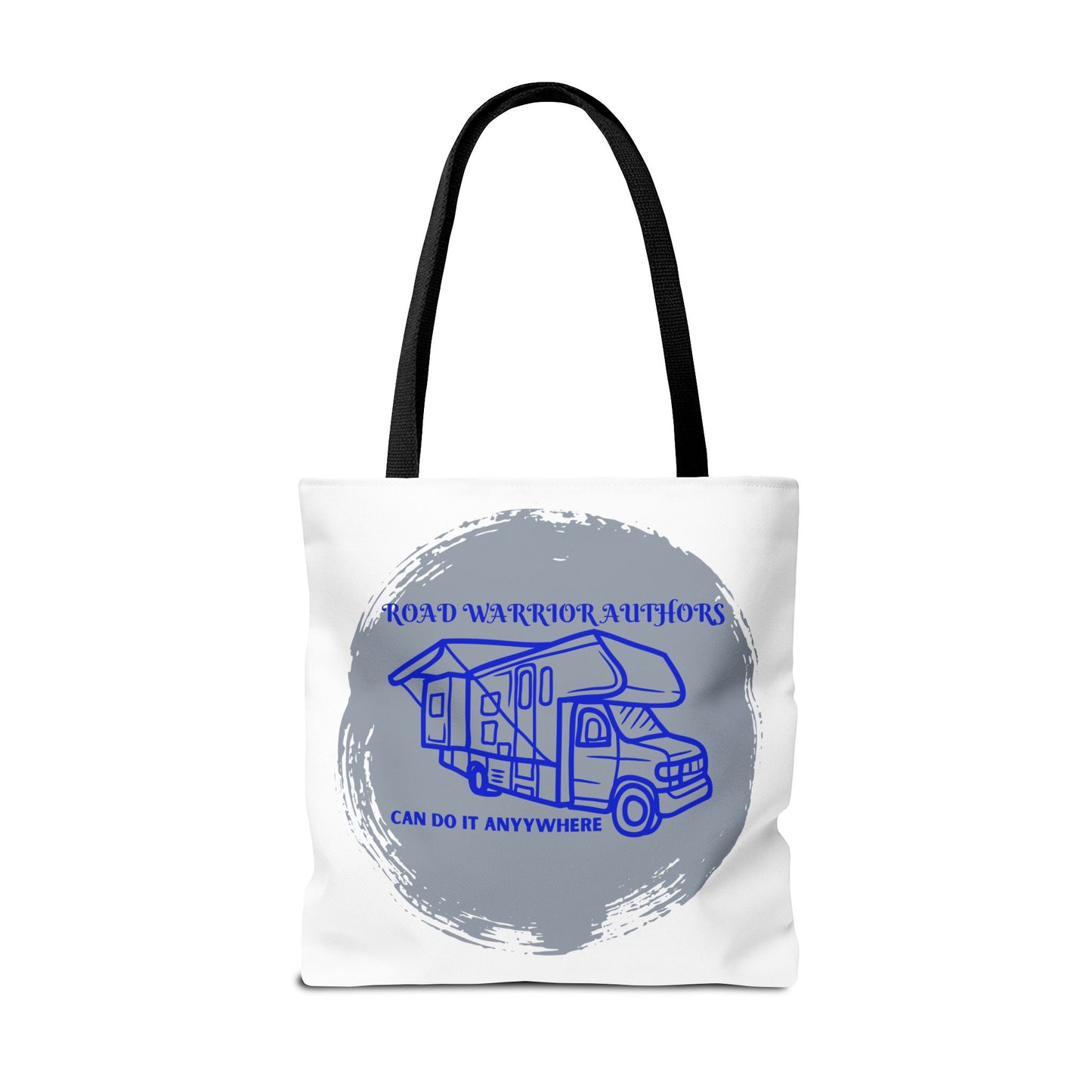 Road Warrior Can Do It Anywhere White Tote Bag (AOP)