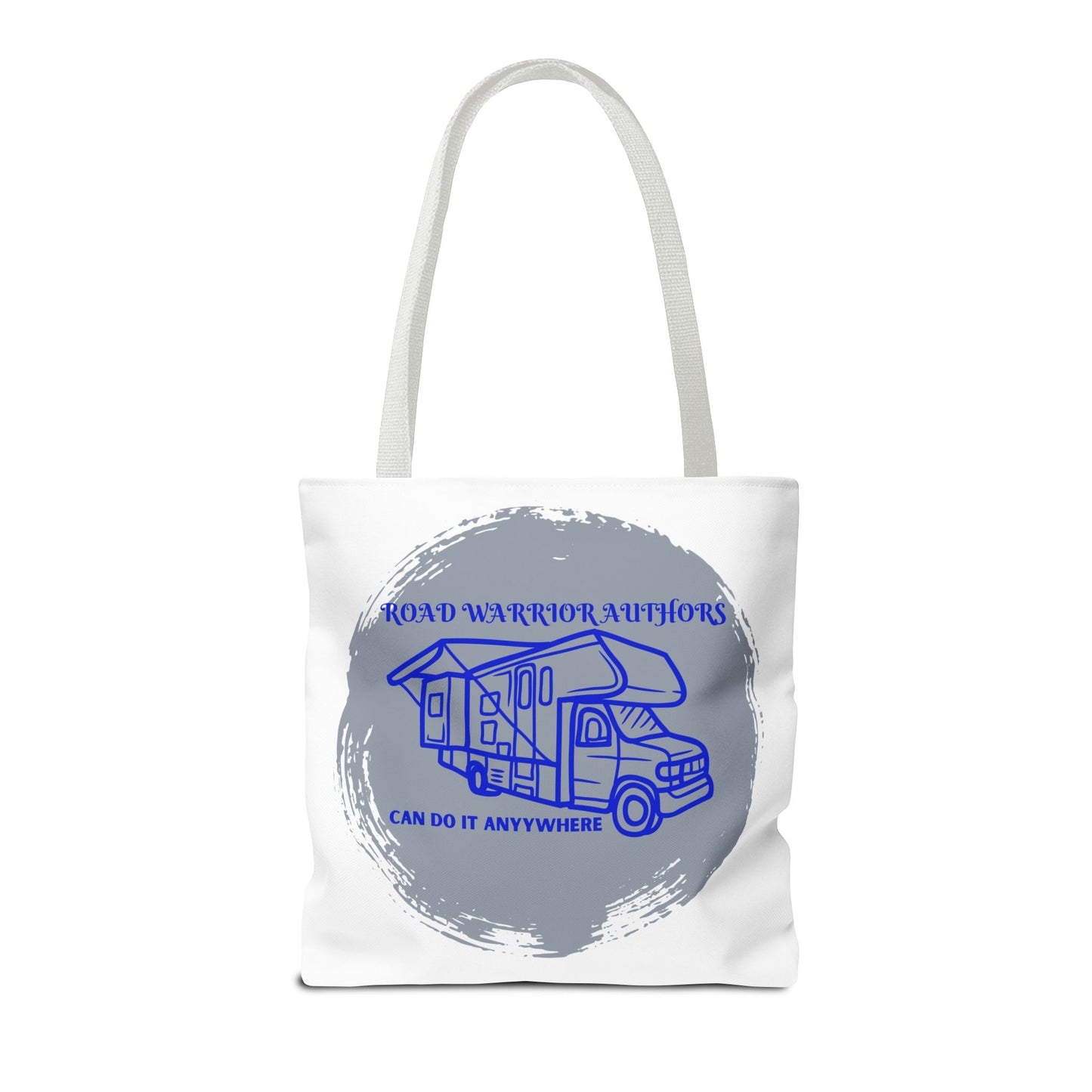 Road Warrior Can Do It Anywhere White Tote Bag (AOP)