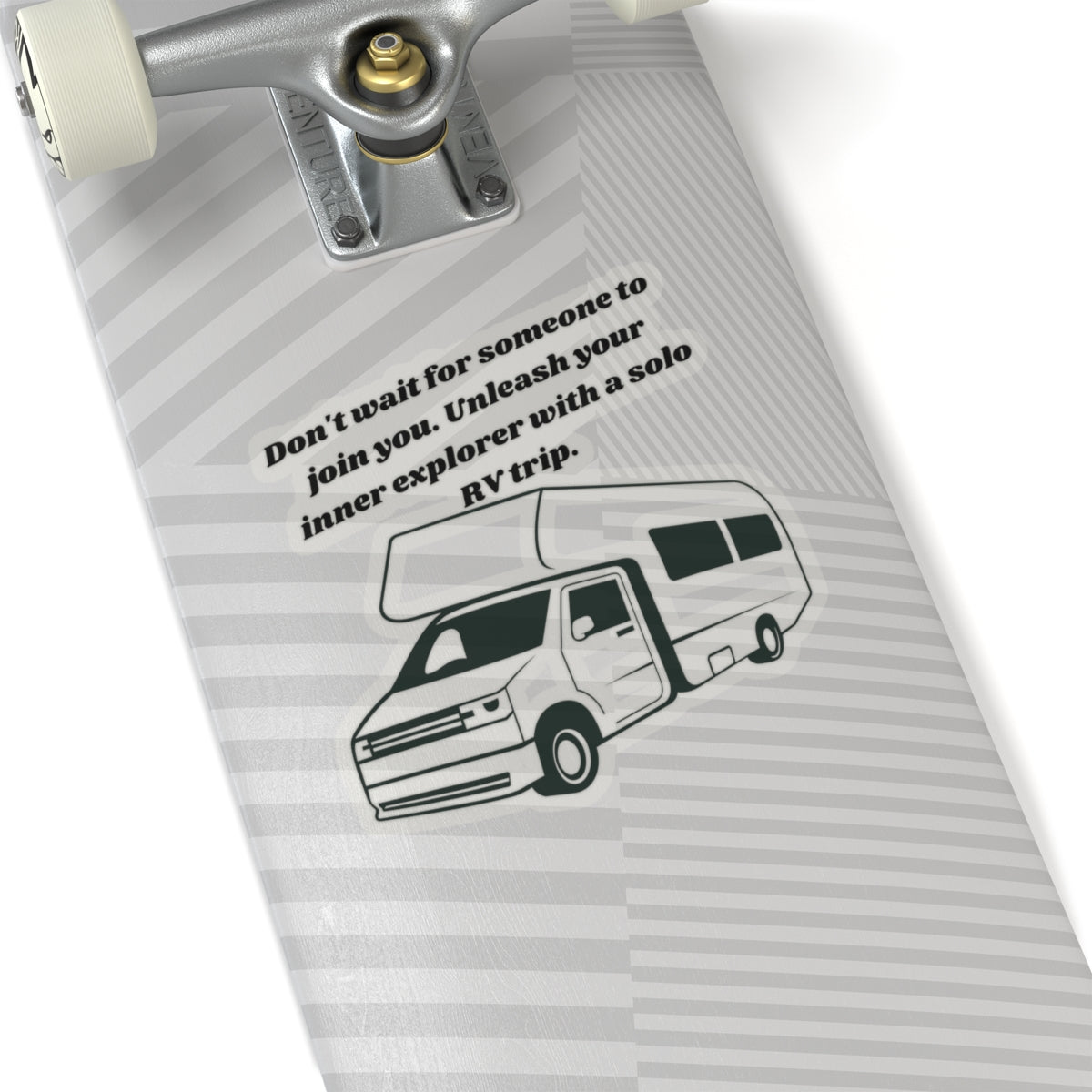 Dont Wait Go RVing Kiss-Cut Stickers