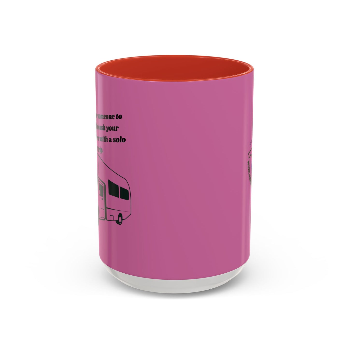 Dont Wait Go RVing Pink Accent Coffee Mug-11-15oz