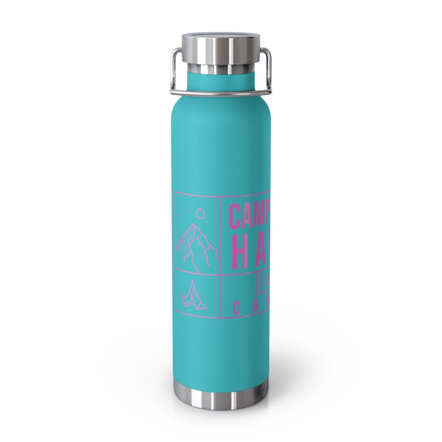 Camp Hair Dont Care - 22oz Vacuum Insulated Bottle