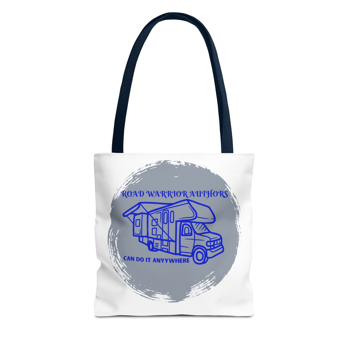 Road Warrior Can Do It Anywhere White Tote Bag (AOP)