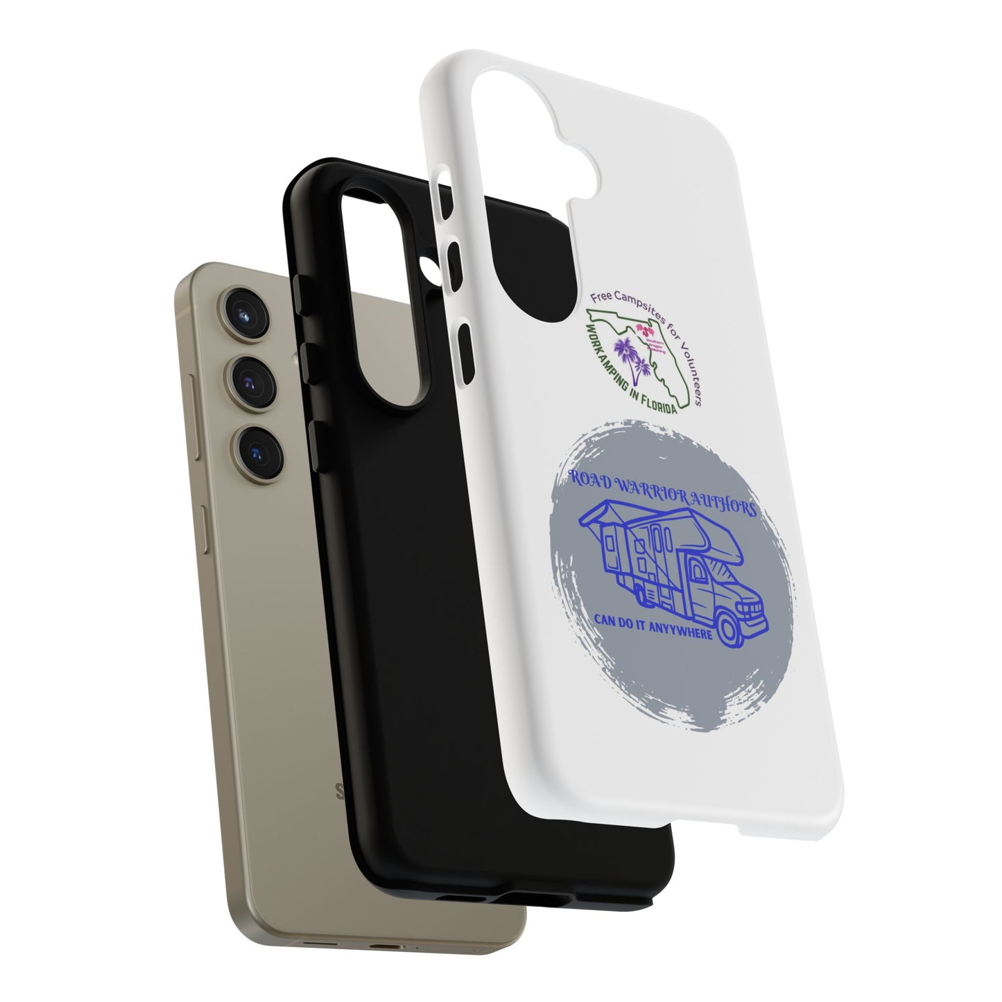 Road Warrior Author White Cellphone Tough Cases