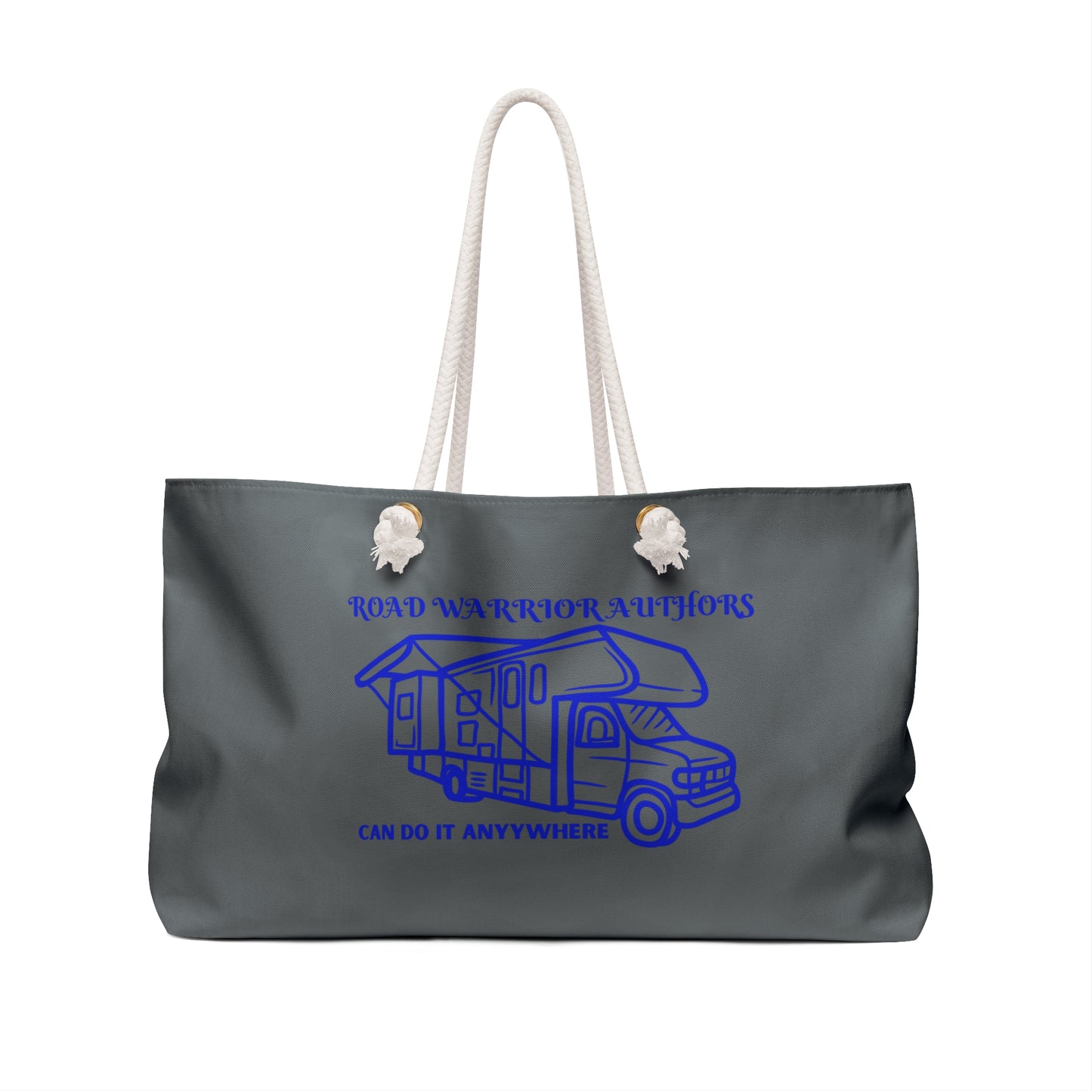 Road Warrior Authors - Can Do it Anywhere Gray Weekender Bag