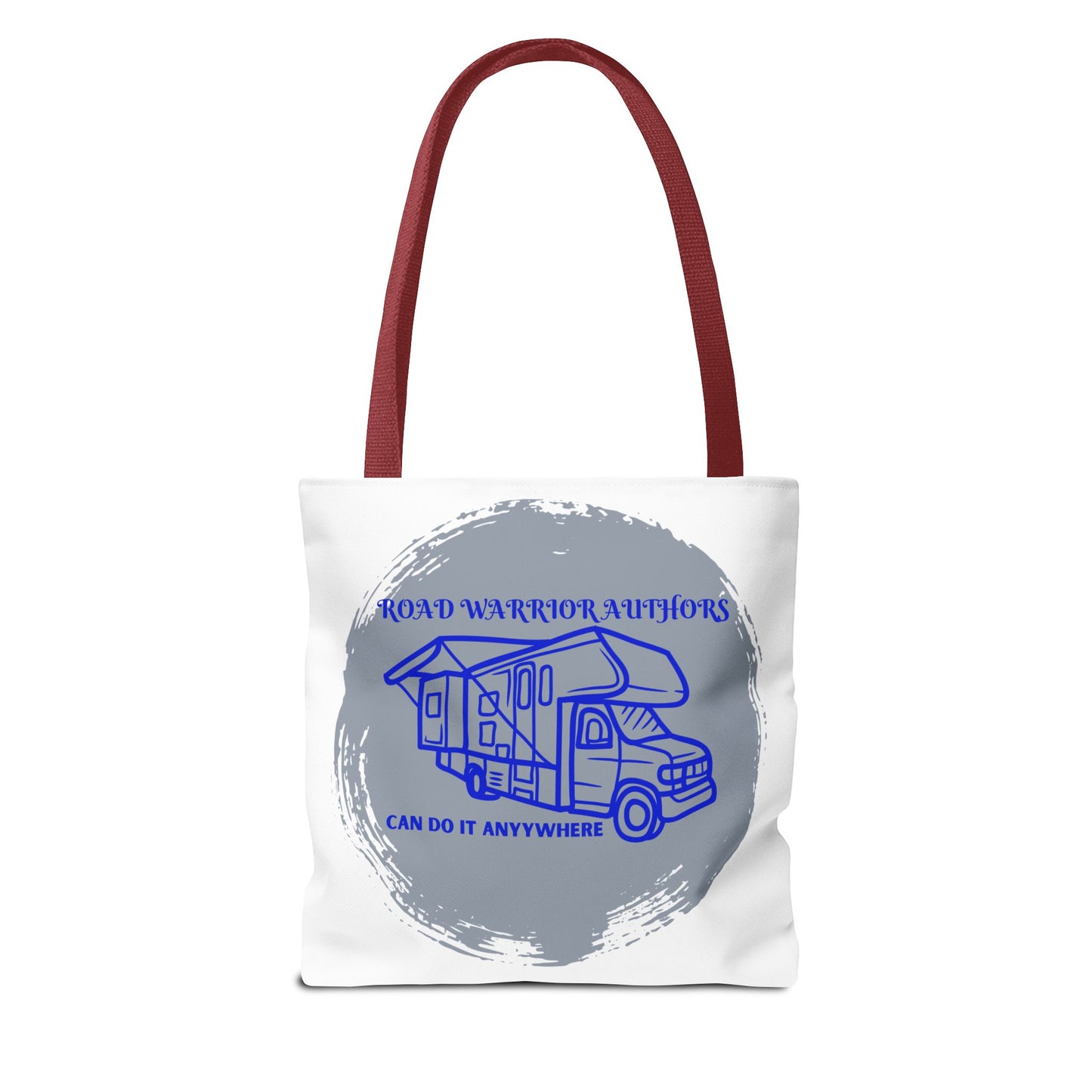 Road Warrior Can Do It Anywhere White Tote Bag (AOP)