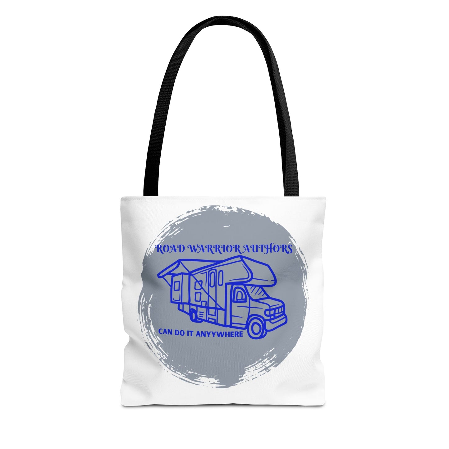 Road Warrior Can Do It Anywhere White Tote Bag (AOP)