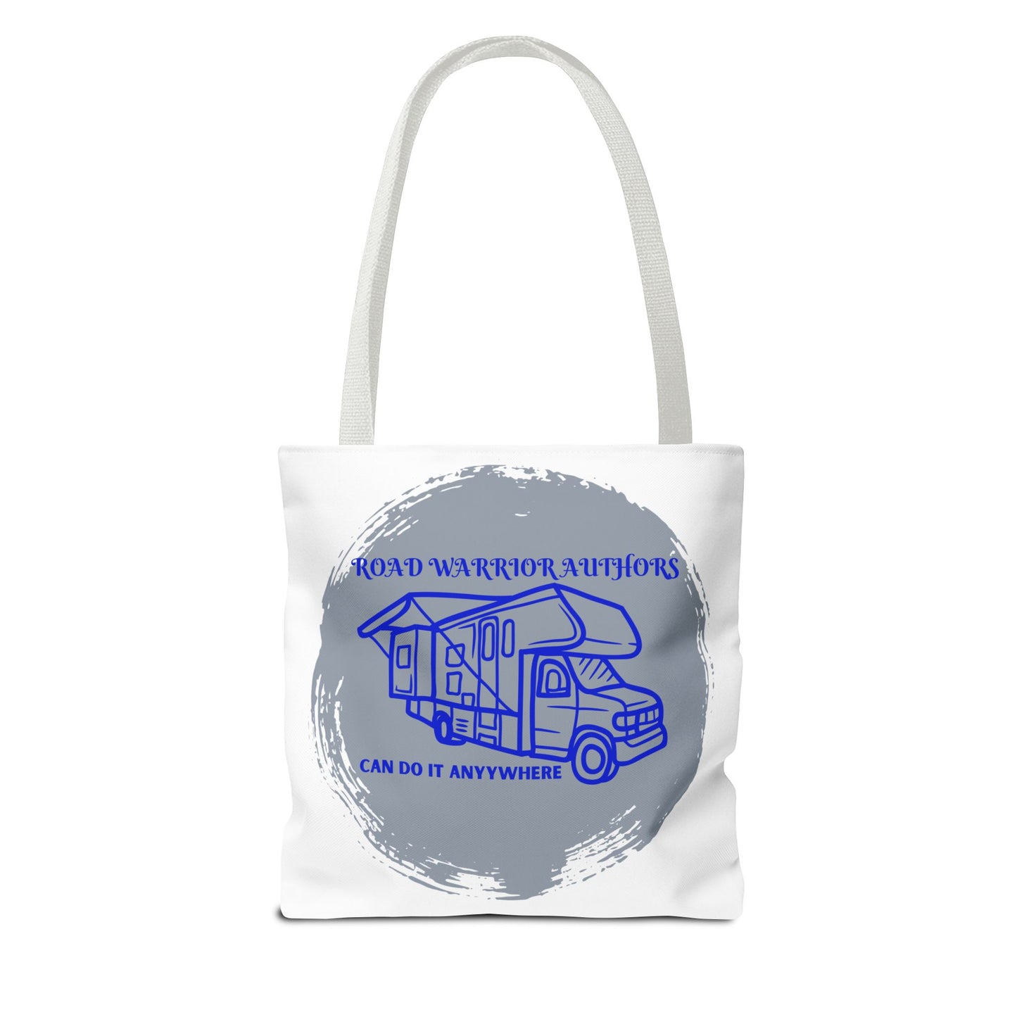 Road Warrior Can Do It Anywhere White Tote Bag (AOP)