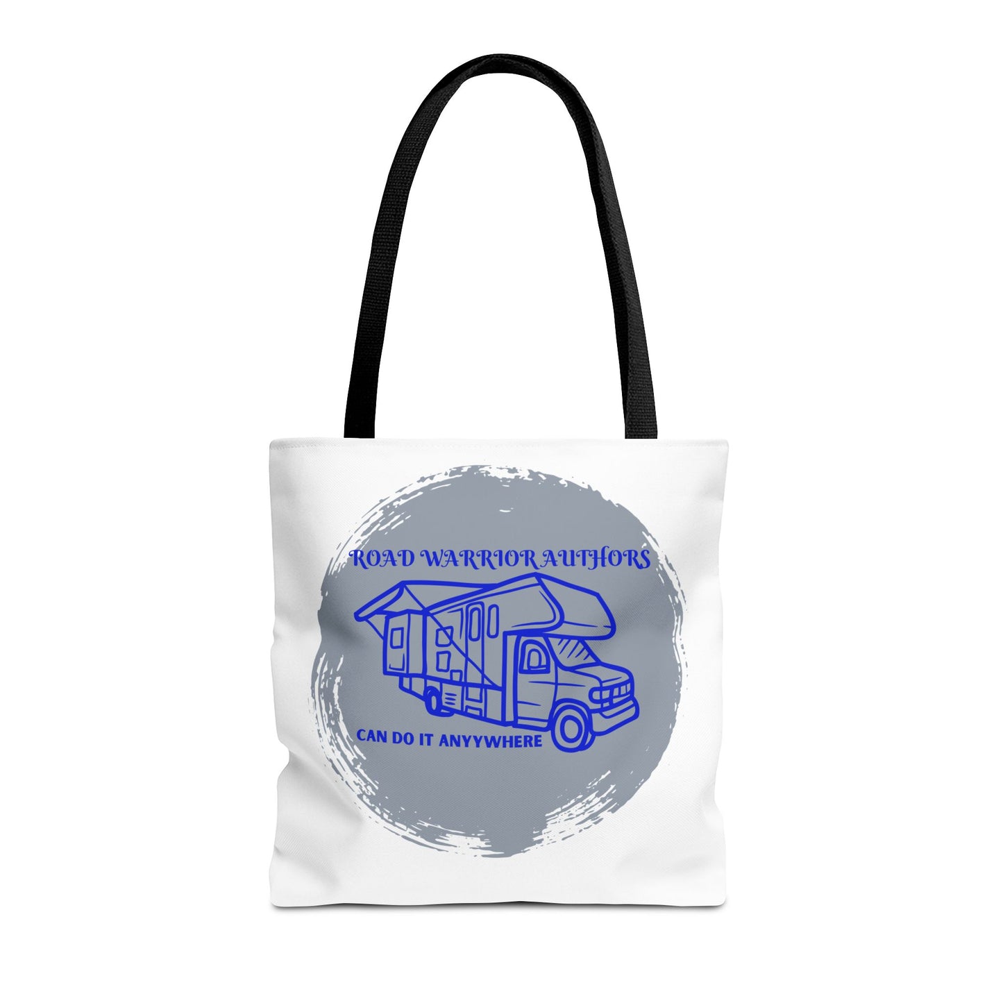 Road Warrior Can Do It Anywhere White Tote Bag (AOP)