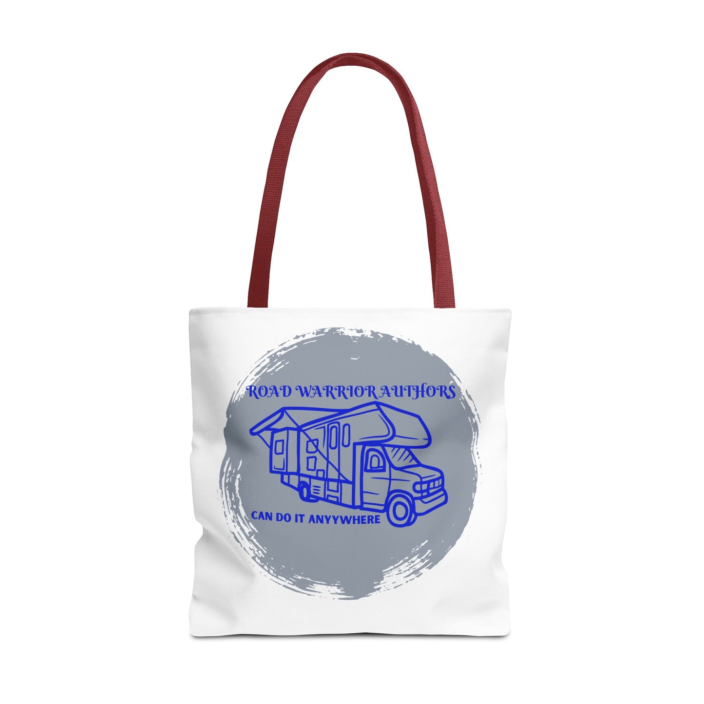 Road Warrior Can Do It Anywhere White Tote Bag (AOP)