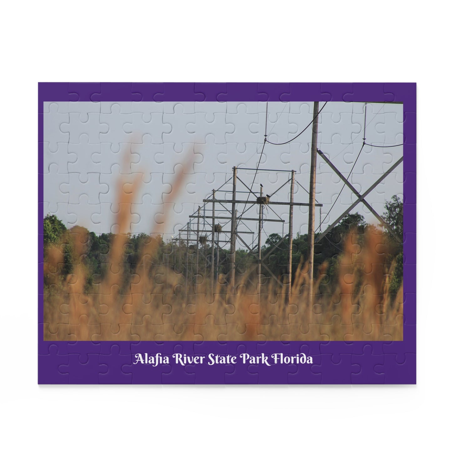 Alafia River State Park Purple Puzzle (120, 252, 500-Piece)