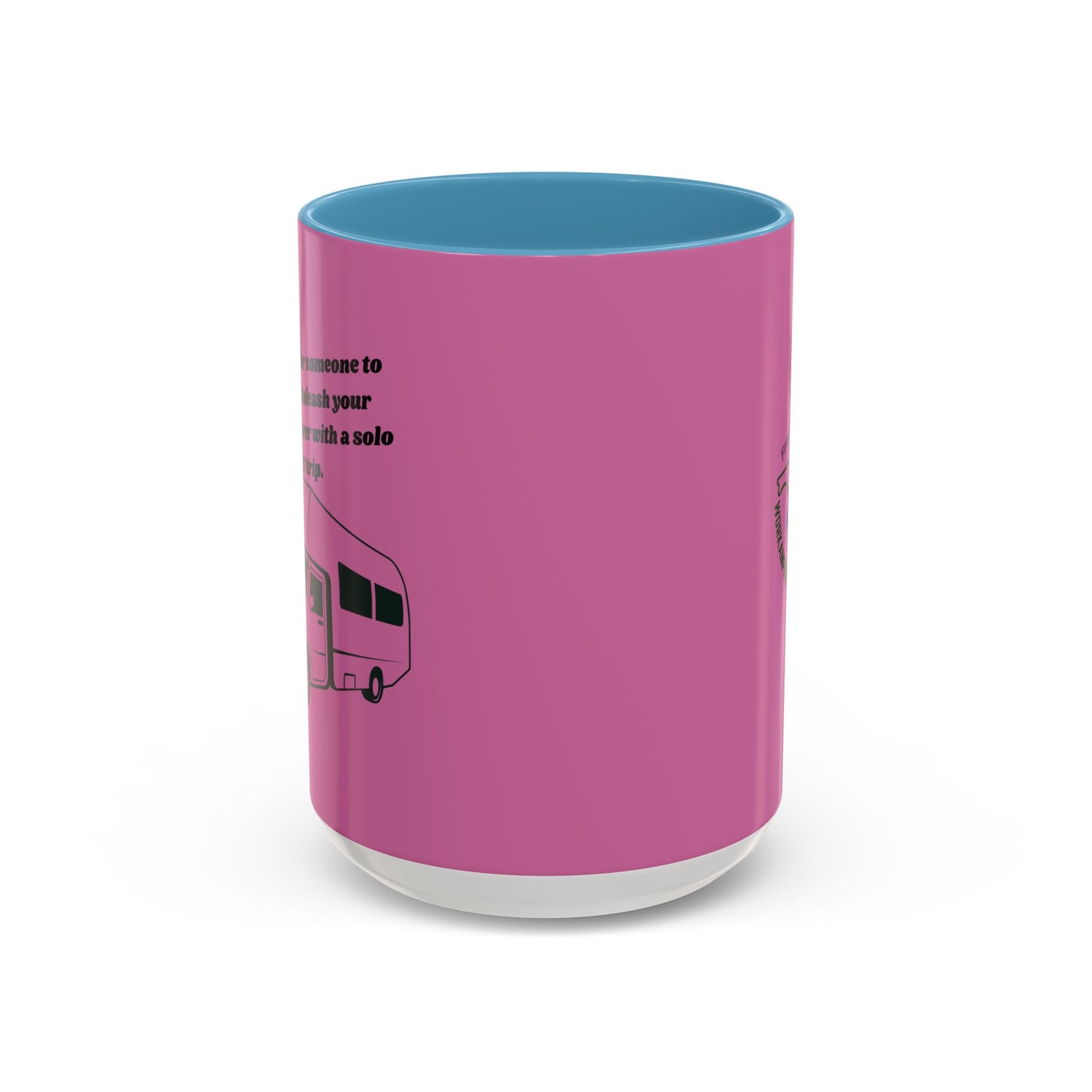 Dont Wait Go RVing Pink Accent Coffee Mug-11-15oz