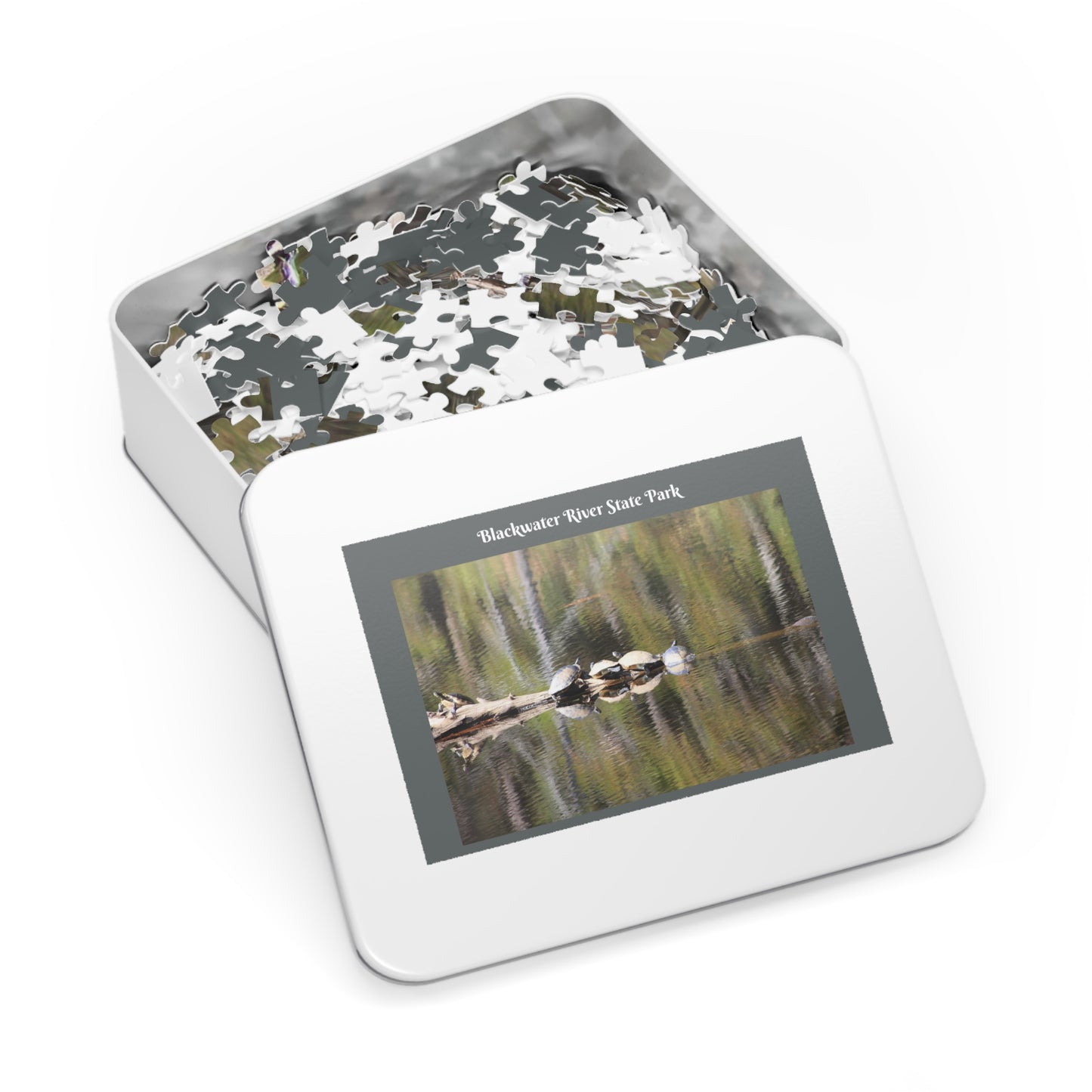 Blackwater River State Park Jigsaw Gray Puzzle