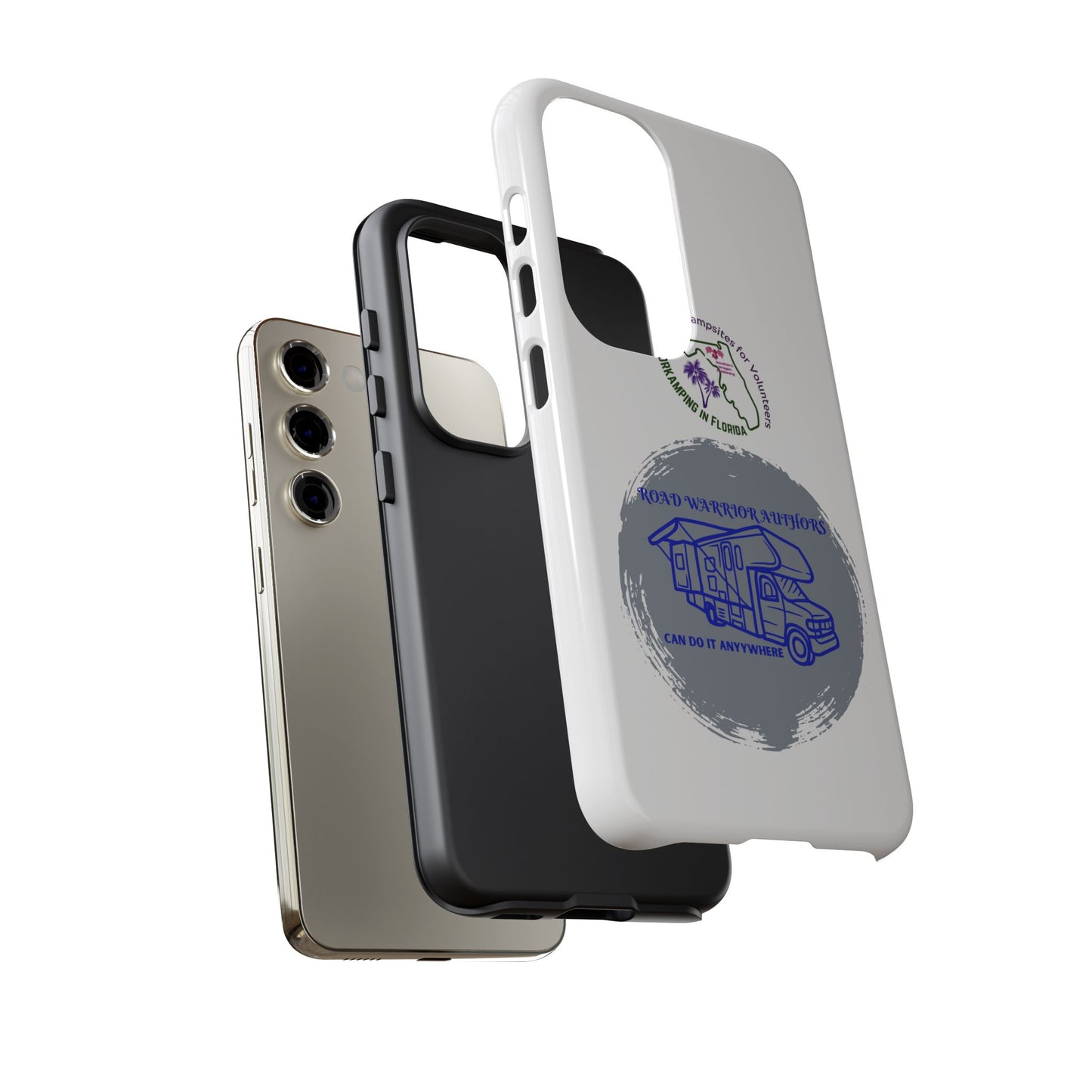 Road Warrior Author White Cellphone Tough Cases