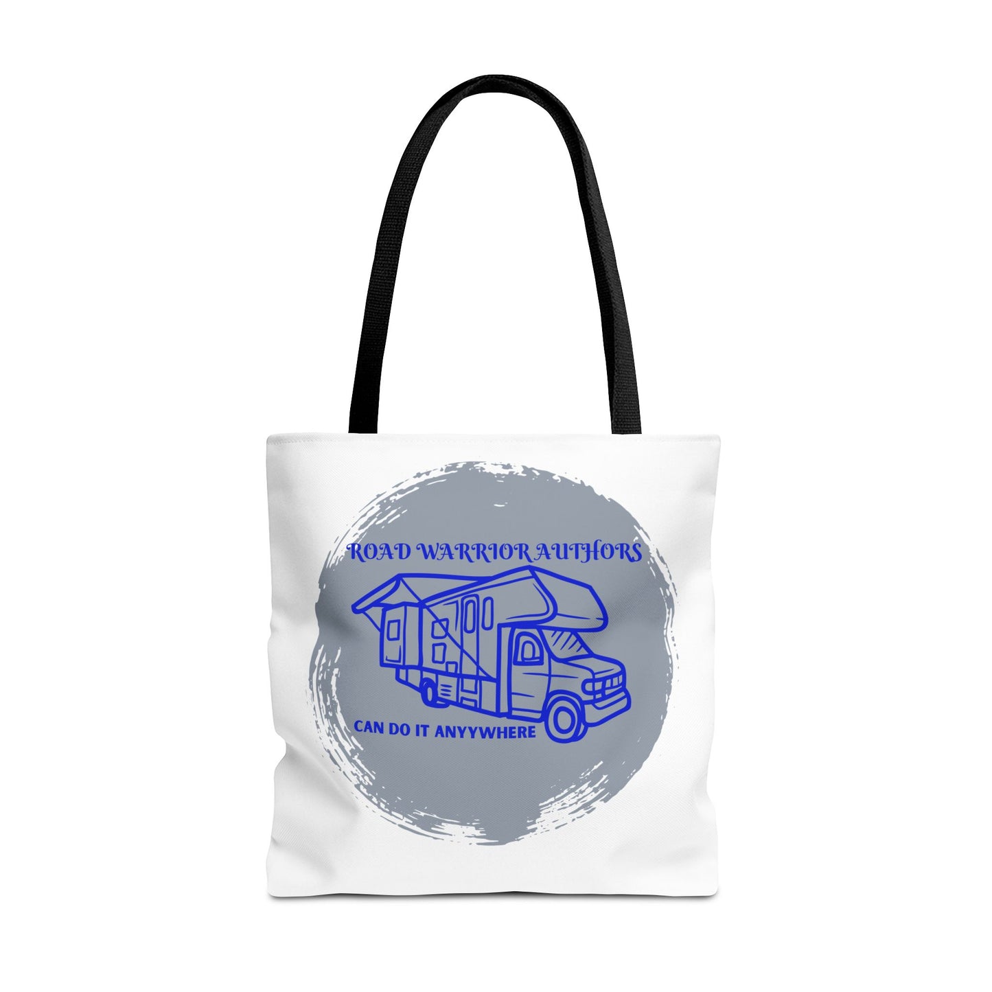 Road Warrior Can Do It Anywhere White Tote Bag (AOP)