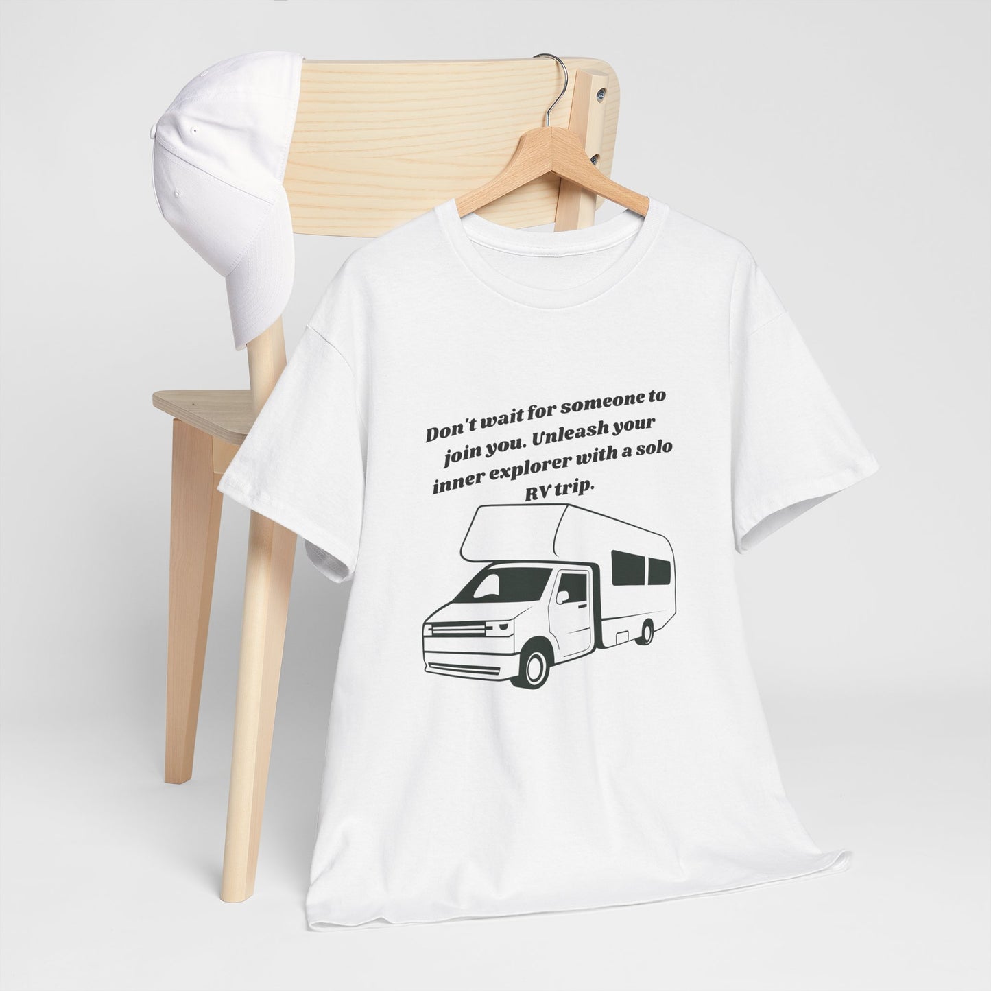 Don't Wait For Someone To Join You Go RVing Unisex Heavy Cotton Tee