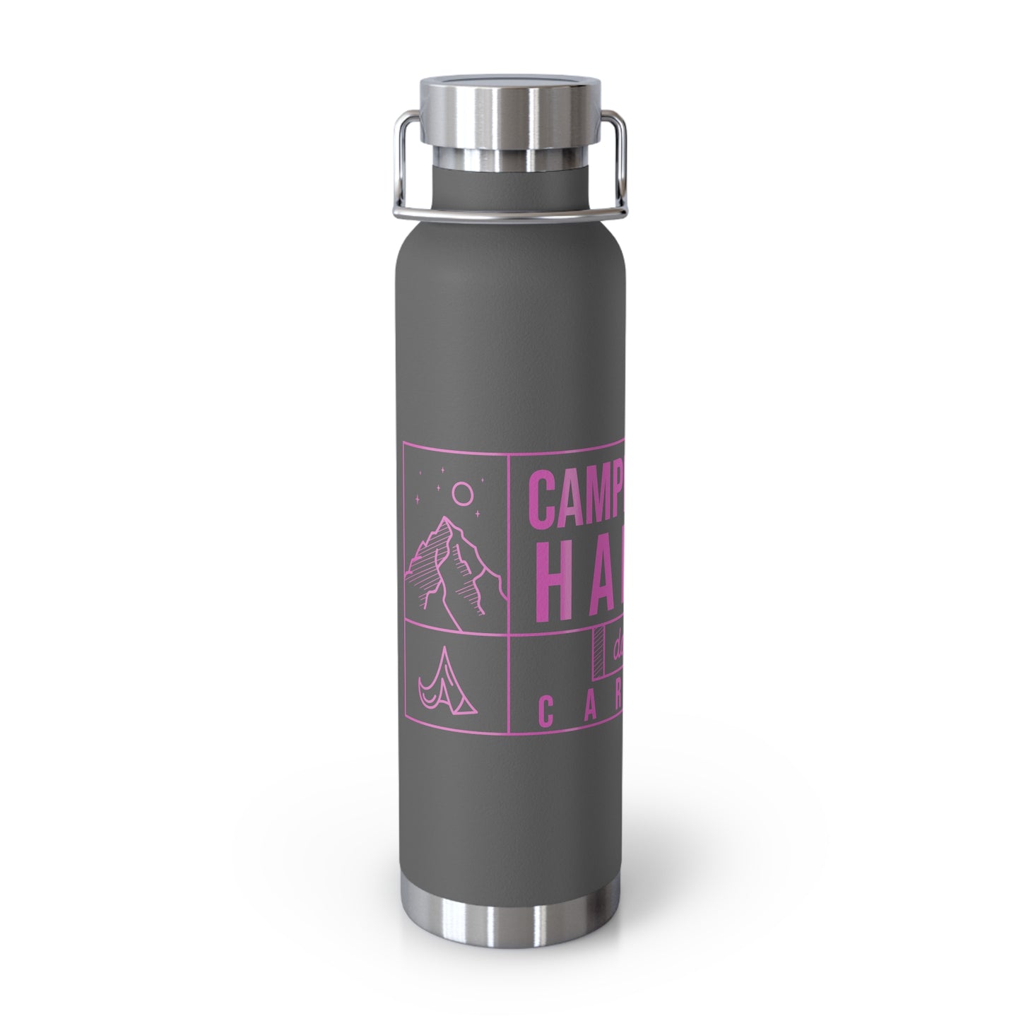 Camp Hair Dont Care - 22oz Vacuum Insulated Bottle