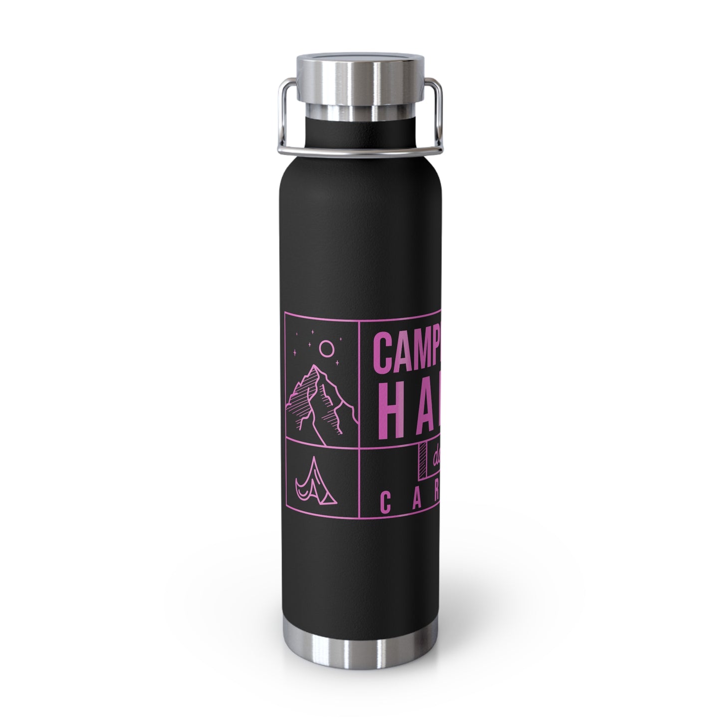 Camp Hair Dont Care - 22oz Vacuum Insulated Bottle