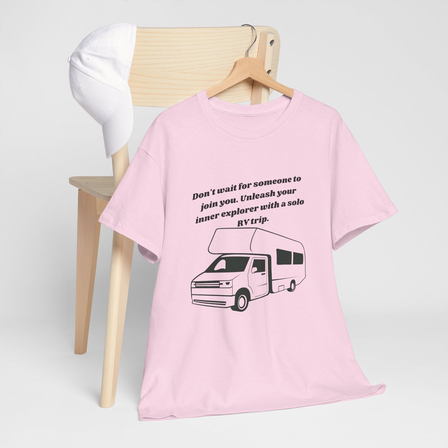 Don't Wait For Someone To Join You Go RVing Unisex Heavy Cotton Tee