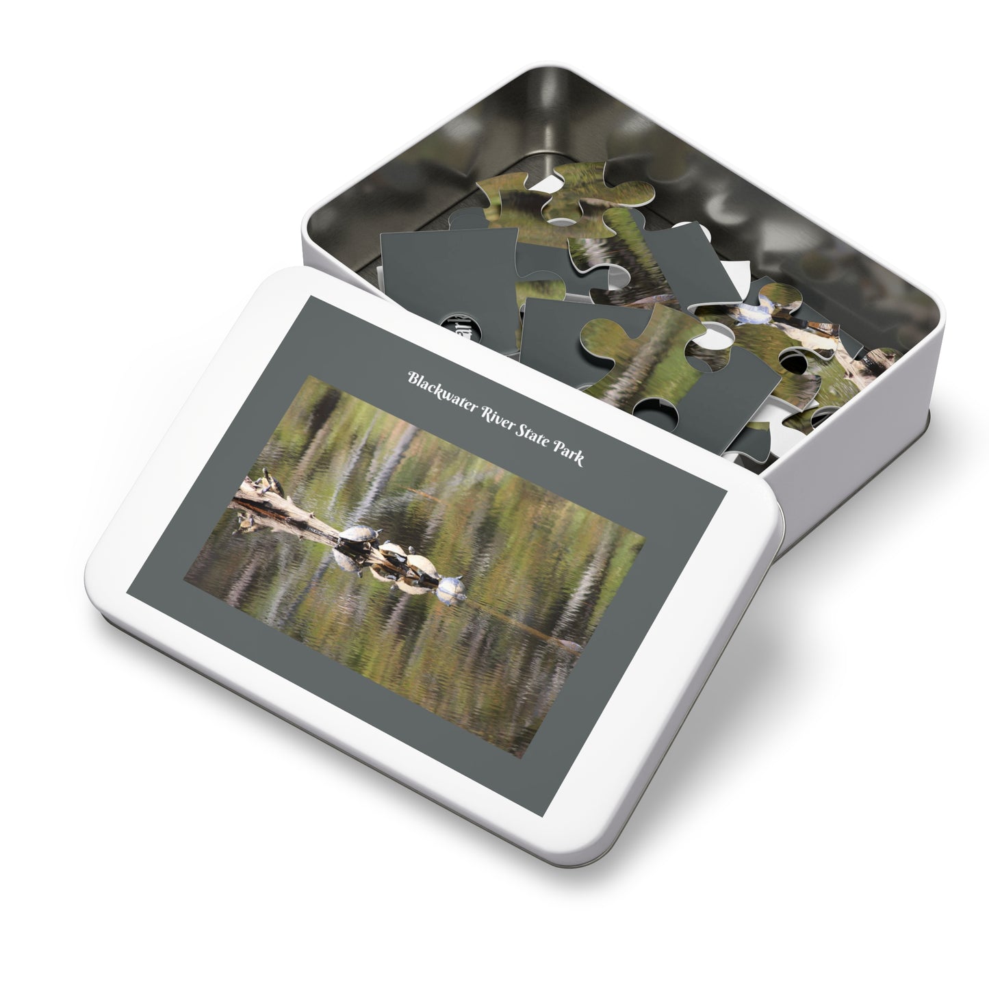 Blackwater River State Park Jigsaw Gray Puzzle