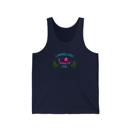 Campers Have Smore Fun Unisex Jersey Tank