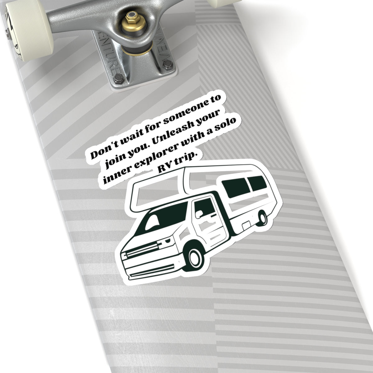 Dont Wait Go RVing Kiss-Cut Stickers