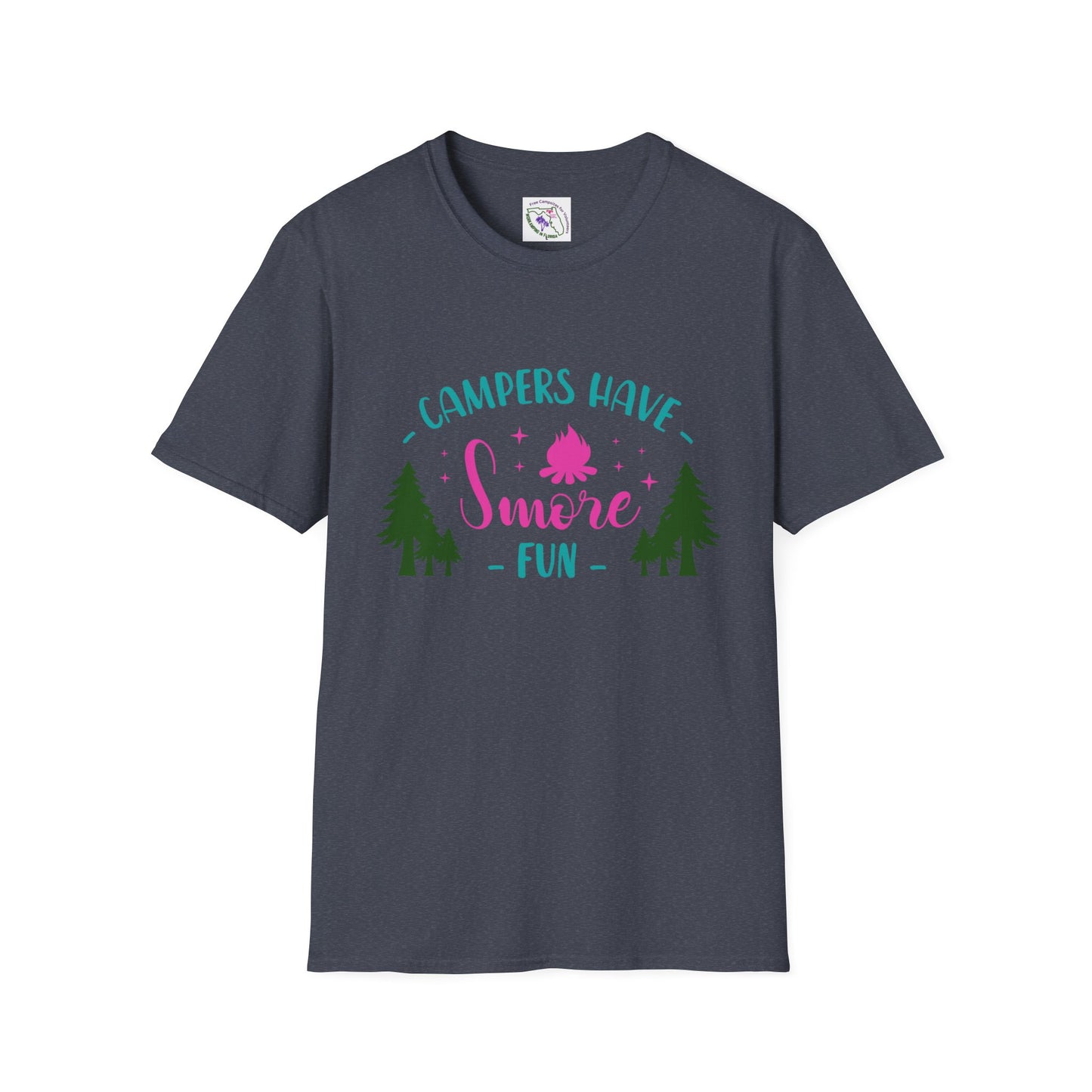 Campers Have Smore Fun Unisex Softstyle T-Shirt