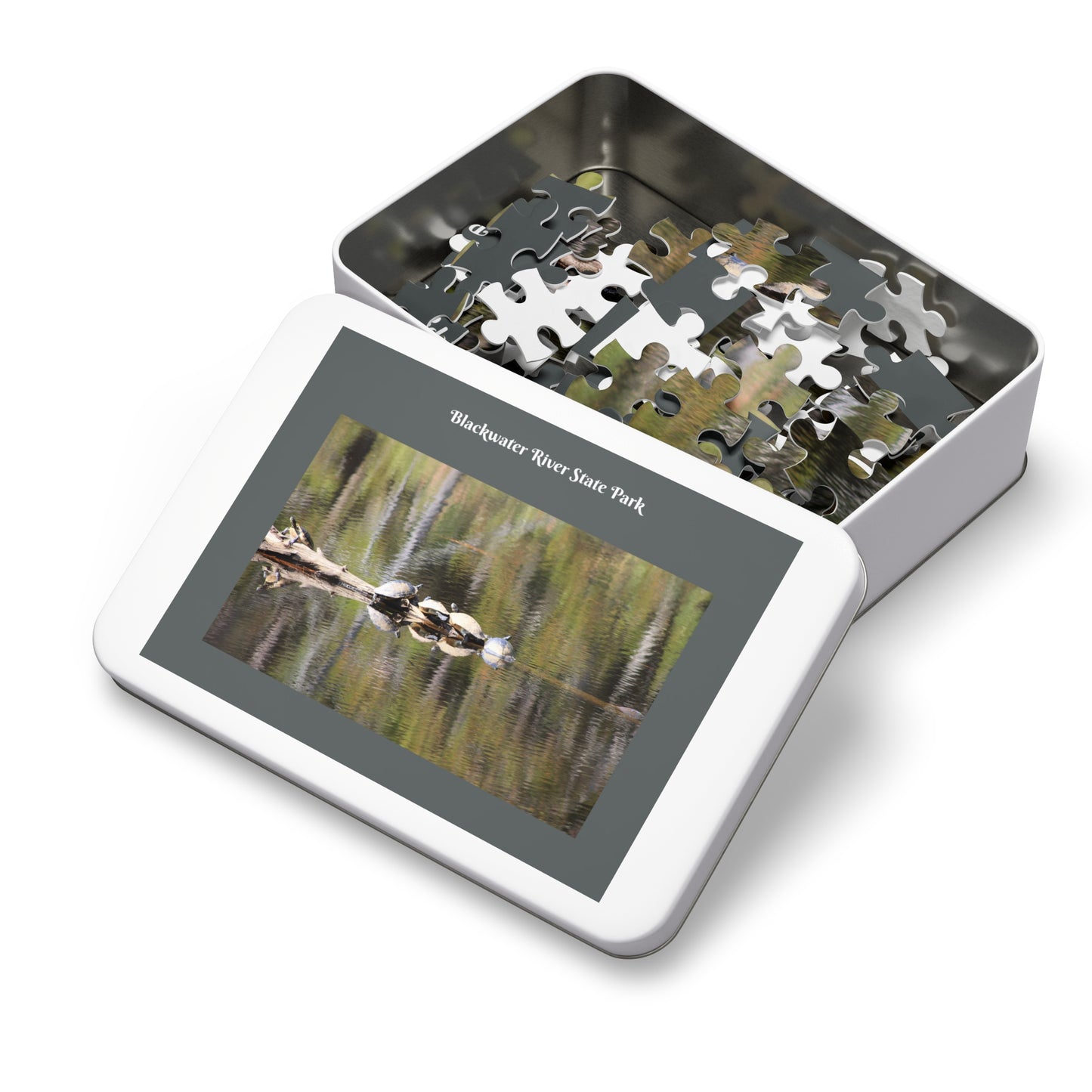 Blackwater River State Park Jigsaw Gray Puzzle