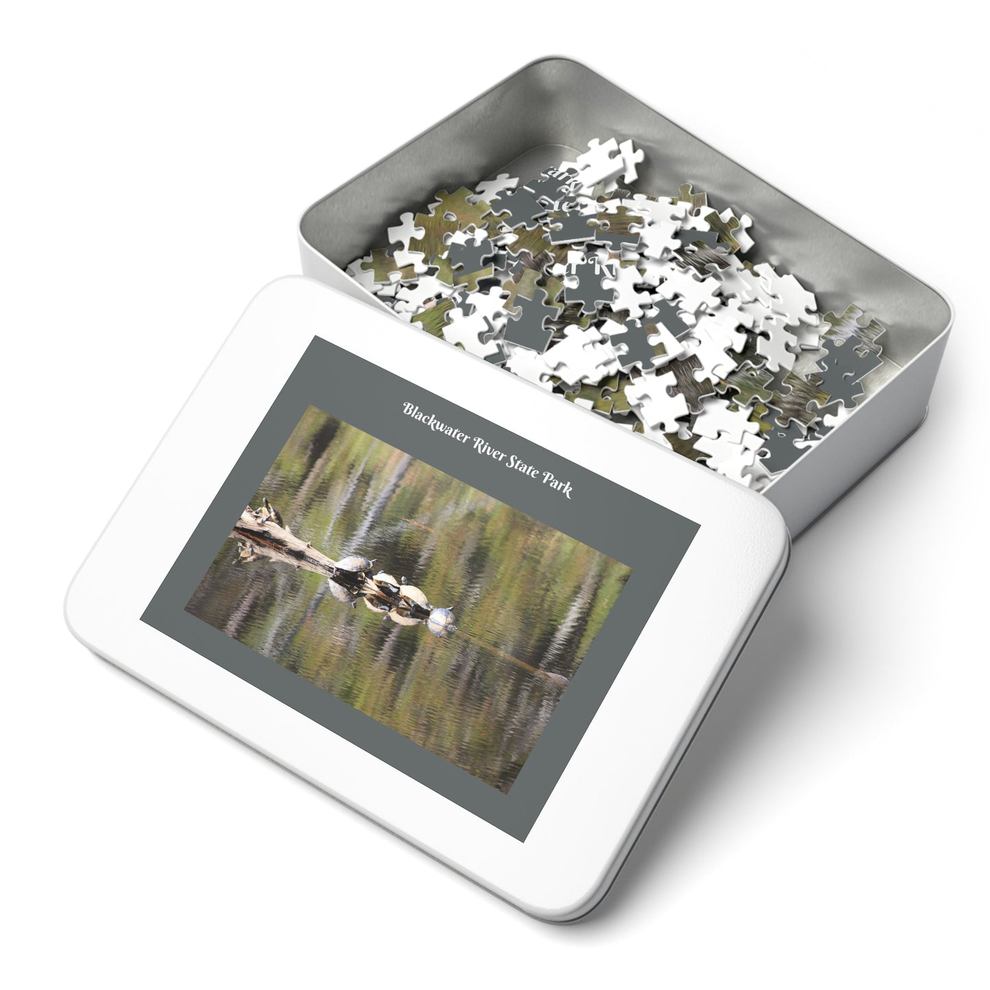 Blackwater River State Park Jigsaw Gray Puzzle