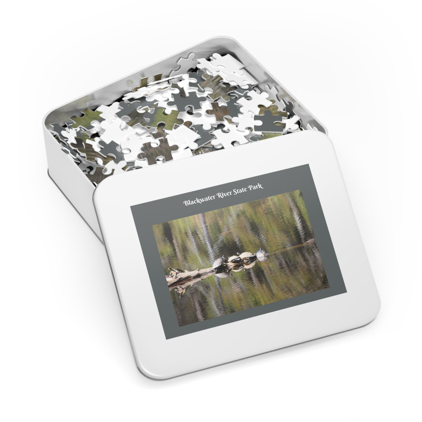 Blackwater River State Park Jigsaw Gray Puzzle