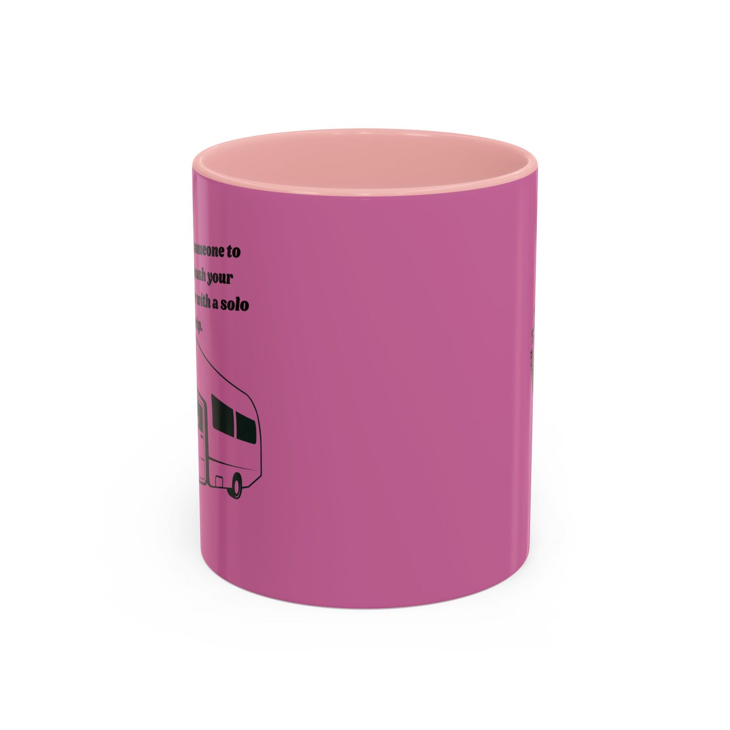 Dont Wait Go RVing Pink Accent Coffee Mug-11-15oz