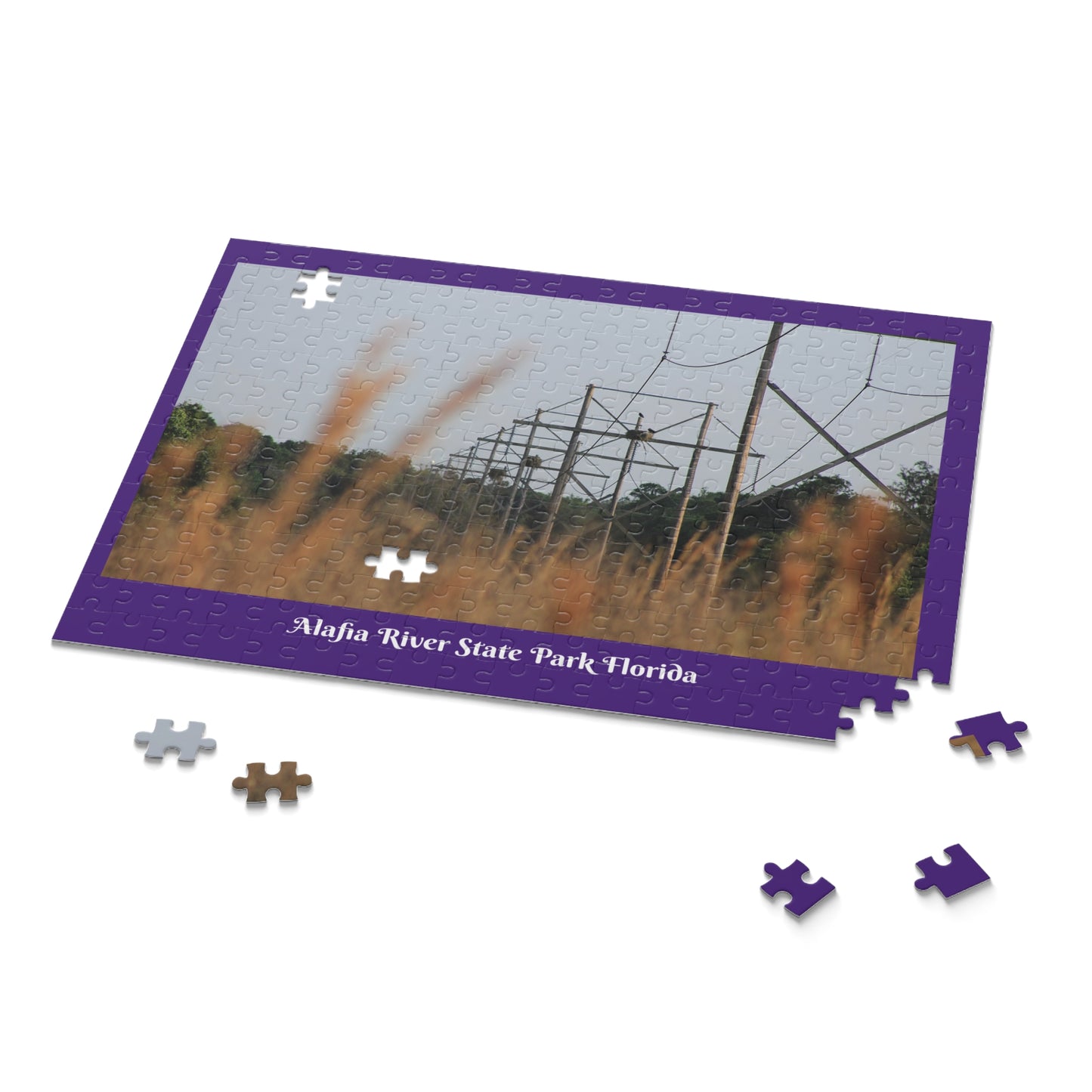 Alafia River State Park Purple Puzzle (120, 252, 500-Piece)