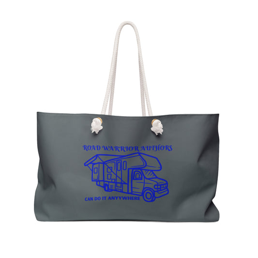 Road Warrior Authors - Can Do it Anywhere Gray Weekender Bag