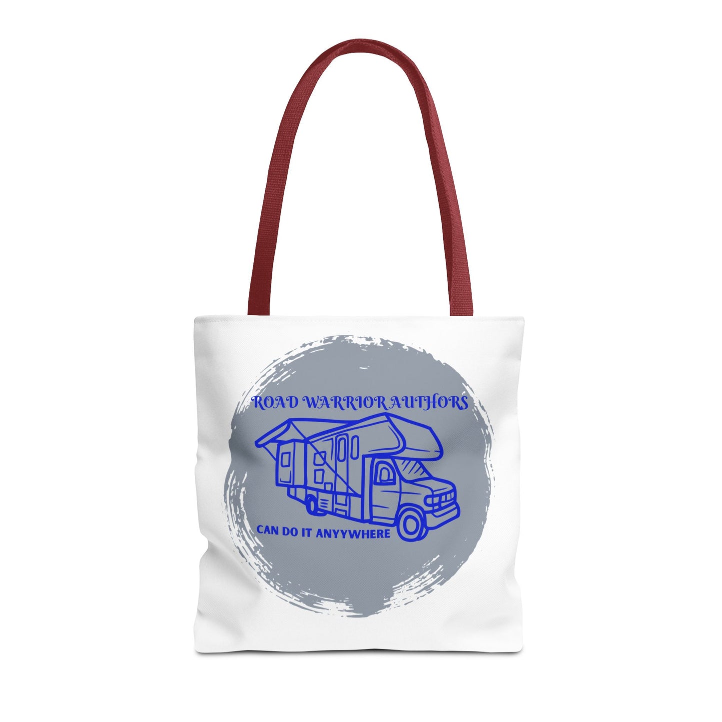 Road Warrior Can Do It Anywhere White Tote Bag (AOP)